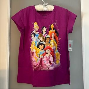 NWT Disney princess t-shirt. 10/12 girls